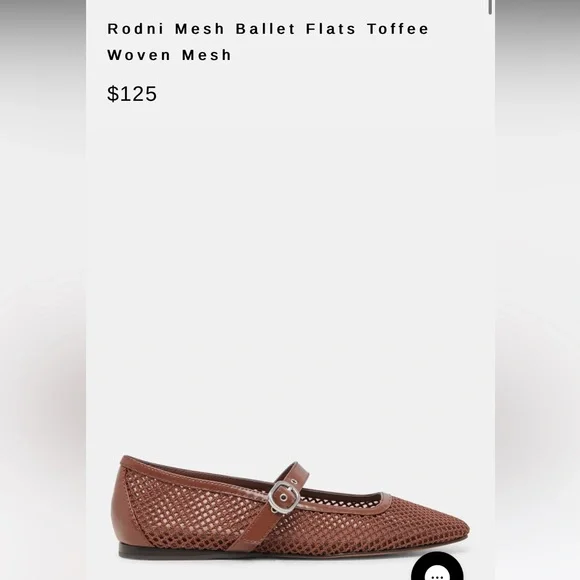 Dolce Vita Rodni Woven Mesh Ballet Flats 9.5
Like New On Trend - Picture 4 of 10
